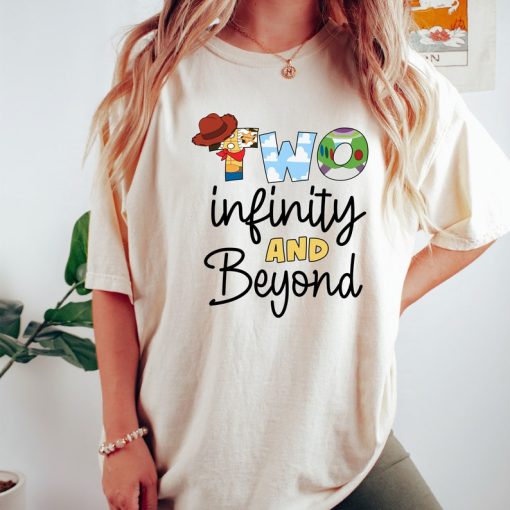 Comfort Colors® Two İnfinity And Beyond Shirt, Birthday Shirt