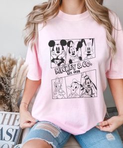 Mickey And Friends Shirt, Mickey and Co. est. 1928 Shirt, Unisex Shirt