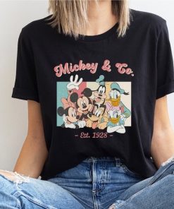 Mickey & Co 1928 Shirt,Retro Vintage Disney Shirt,Disneyland Shirt