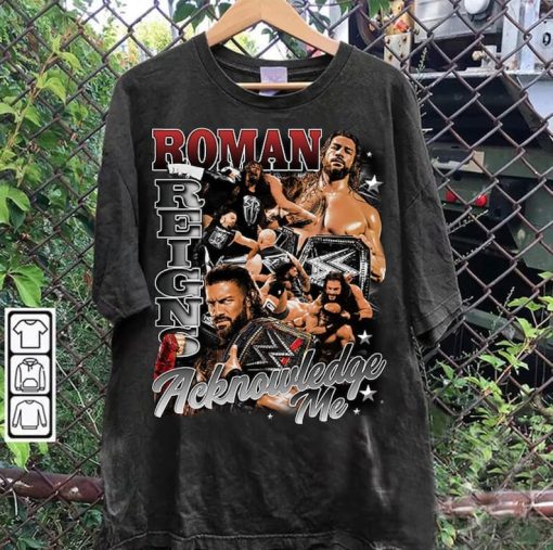 Retro 90s Graphic Design Roman Reigns T-Shirt: A Unisex T-Shirt