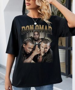 Don Omar Vintage two sided Unisex Shirt don omar, don omar shirt