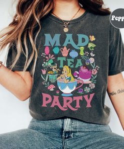 Vintage Mad Tea Party Shirt, Alice in Wonderland T Shirt