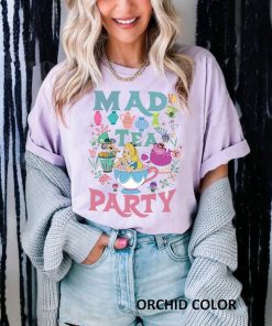 Vintage Mad Tea Party Shirt, Alice in Wonderland T Shirt