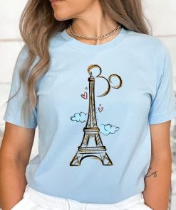 Disneyland Paris T-Shirt, Eiffel Tower Mickey Shirt, Mickey Ears Shirt