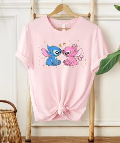 Stitch and Angel Shirt, Disney Shirt, Disney Bday Shirt