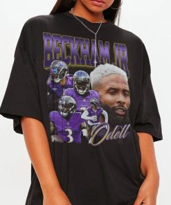 Retro Odell Beckham Jr Vintage 90s Bootleg Style Shirt