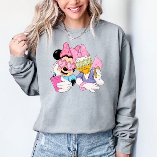 Minnie Mouse And Daisy Duck Comfort colors Shirt