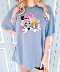 Minnie Mouse And Daisy Duck Comfort colors Shirt