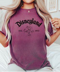 Comfort Colors® Mickey Est. 1955 Shirt, Disneyland Mickey Shirt