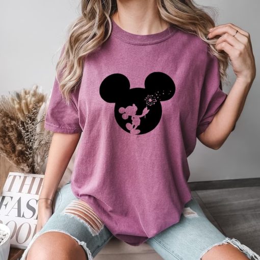 Comfort Colors® Mickey Dandelion Shirt, Cute Mickey Shirt