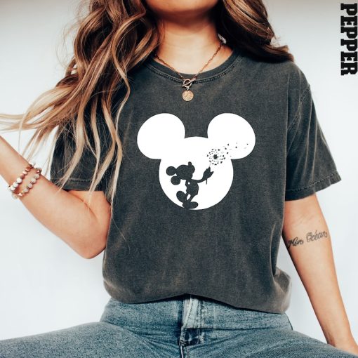 Comfort Colors® Mickey Dandelion Shirt, Cute Mickey Shirt