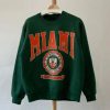 Vintage University of Miami Hurricanes Sweatshirt