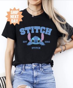 Stitch Est 2002 T-Shirt, Cute Stitch Shirt, Lilo And Stitch T-Shirt