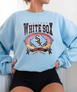 Vintage Chicago White Sox Baseball Sweatshirt, Chicago Crewneck Shirt