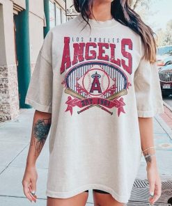 Los Angeles Baseball Sweatshirt...Vintage Style Los Angeles Baseball