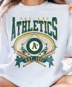 Oakland Baseball Sweatshirt....Vintage Style Oakland Baseball Crewneck