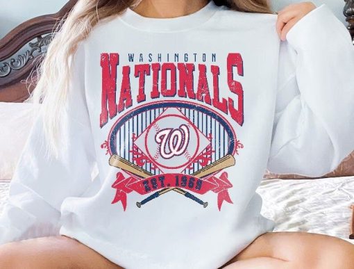 Washington Baseball Sweatshirt....Vintage Style Washington Baseball