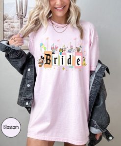 Disney Bride Comfort Colors Shirt, Disney Minnie Bride Shirt