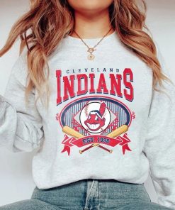 Vintage Cleveland Indians Baseball Sweatshirt