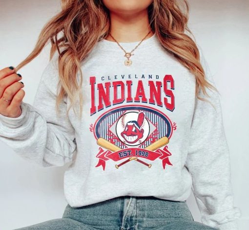 Vintage Cleveland Indians Baseball Sweatshirt