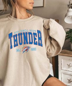 Vintage Oklahoma Thunde.r Sweatshirt