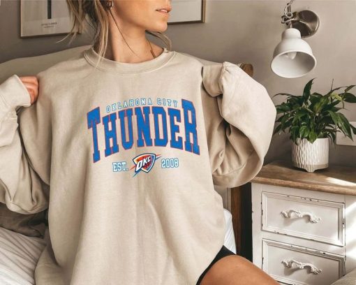 Vintage Oklahoma Thunde.r Sweatshirt