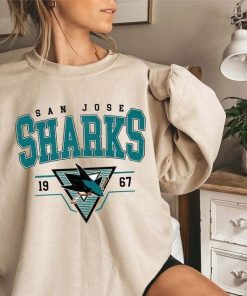 Vintage San Jose Sharks Shirt, Crewneck San Jose Sharks Sweatshirt