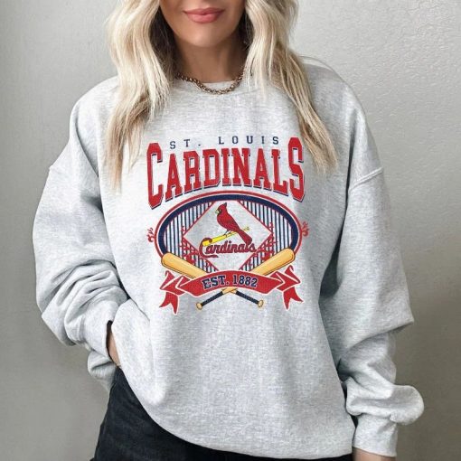 Vintage St. Louis Cardinals Baseball Sweatshirt Vintage Style St. Loui