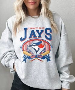 Vintage Toronto Blue Baseball Sweatshirt, Jays Crewneck Shirt