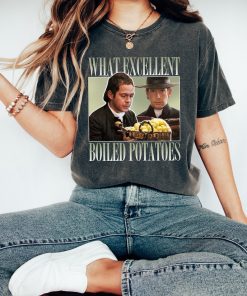 Boiled Potatoes Funny Meme T-Shirt, Pride and Prejudice Tee