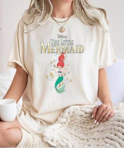 Comfort Colors® Disney Princess T-Shirts, Vintage Little Mermaid Shirt