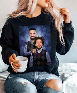 Drake J Cole Vintage Sweatshirt Drake Merch Hoodie Graphic Tee Step