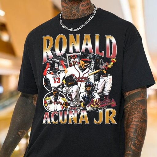 Ronald Acuna Graphic Shirt, MLB Atlanta Braves T-Shirt