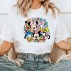 Comfort Colors® Floral Mickey And Friends Shirt