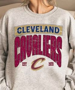 Vintage Cleveland Cavaliers EST 1970 Logo Sweatshirt