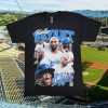 Kobe Bryant with Baseball Jersey Graphic T-shirt S-3XL