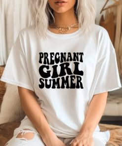 Comfort Colors® Pregnant Girl Summer Shirt, Pregnant Shirt