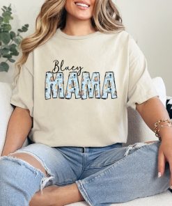 Bluey Mama Tshirt, Mama Shirt, Bluey Tshirt Adult, Mom Gift, Mom Shirt