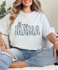 Bluey Mama Tshirt, Mama Shirt, Bluey Tshirt Adult, Mom Gift, Mom Shirt