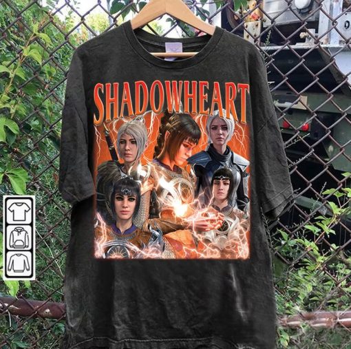 Vintage 90s Graphic Style Shadowheart T-Shirt - Shadowheart Baldurs