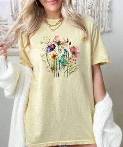 Comfort Colors® Flower Bouquet Shirt, Flower T Shirt