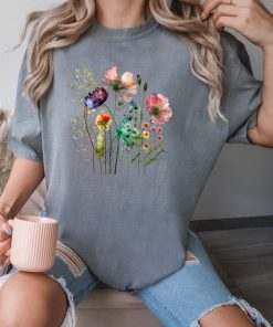 Comfort Colors® Flower Bouquet Shirt, Flower T Shirt