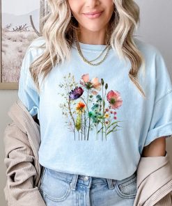 Comfort Colors® Flower Bouquet Shirt, Flower T Shirt