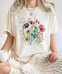 Comfort Colors® Flower Bouquet Shirt, Flower T Shirt