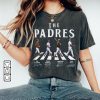 Padres Walking Abbey Road Signatures Baseball Shirt, Juan Soto