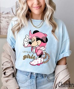 Minnie Mouse shirt, Minnie Cowgirl shirt, Let’s go girls shirt