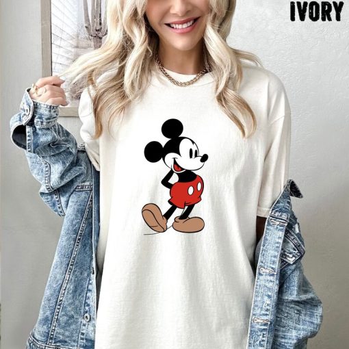 Comfort Colors® Cute Mickey T Shirt, Disney Mickey Shirt