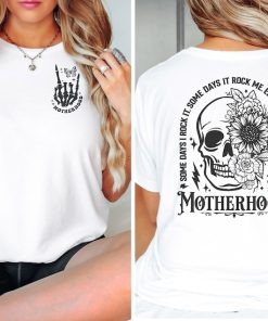 Motherhood Double Sided Shirt, Mom T Shirt