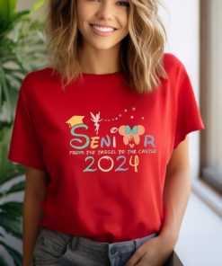 Comfort Colors® Mickey And Minnie Senior 2024 Shirt, Graduate Tee