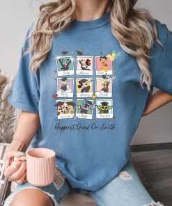 Comfort Colors® Mickey and Friends Graduation Shirt, Happiest Grad Tee